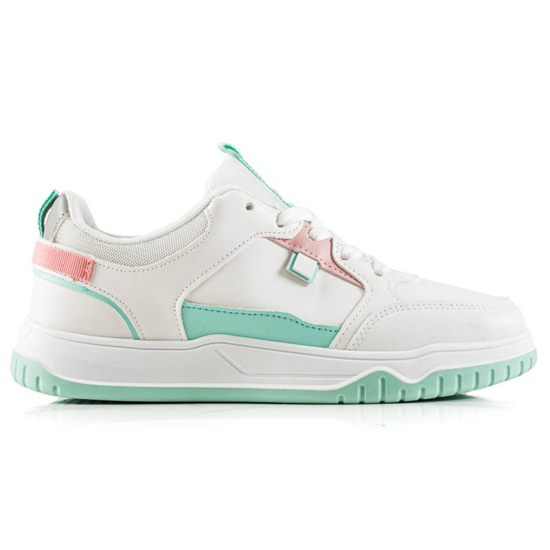 TRENDI Mátové sportovní boty bílý zelená