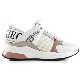 Módní tenisky VINCEZA bílý