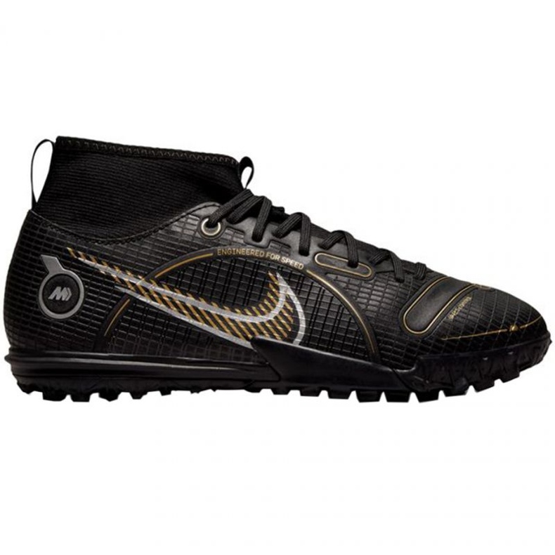 Kopačky Nike Mercurial Superfly 8 Academy Tf Jr DJ2864 054 černá černá
