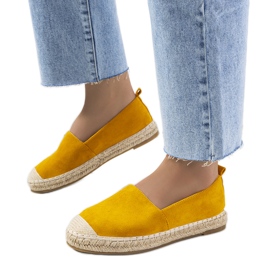 Žluté dámské espadrilky Mathea žlutá Žluté dámské espadrilky Mathea žlutá