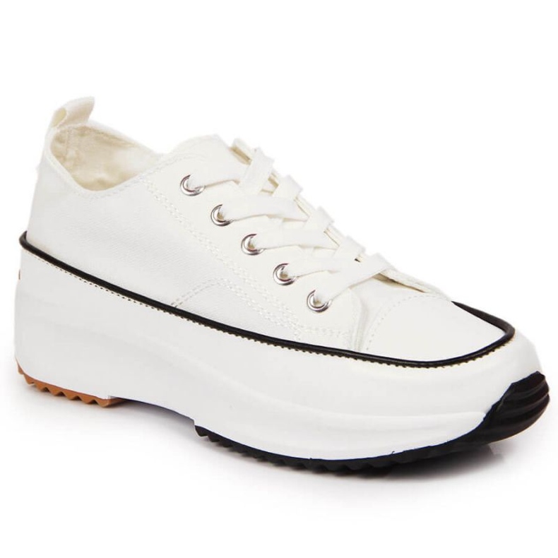 Bílé tenisky na platformě McKeylor W JAN93A bílý