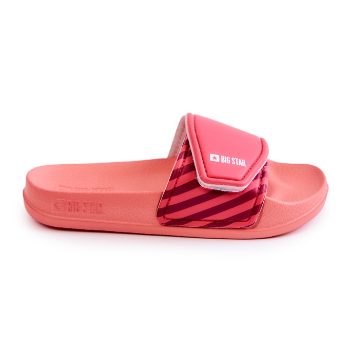Lehké dětské pantofle Big Star JJ374359 Růžové růžový