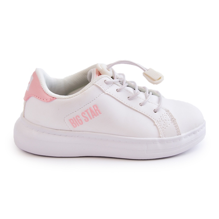 Dětské sportovní boty Big Star JJ374068 White and Pink bílý