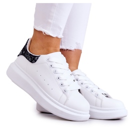 FE1 Klasické dámské sportovní boty Black and White Meleris bílý FE1 Klasické dámské sportovní boty Black and White Meleris bílý