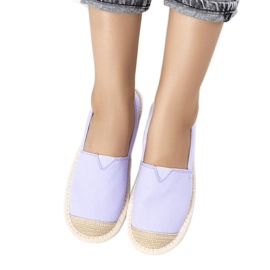 Tanner fialové dámské espadrilky fialová