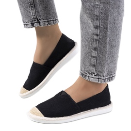 Černé dámské espadrilky od Tanner černý