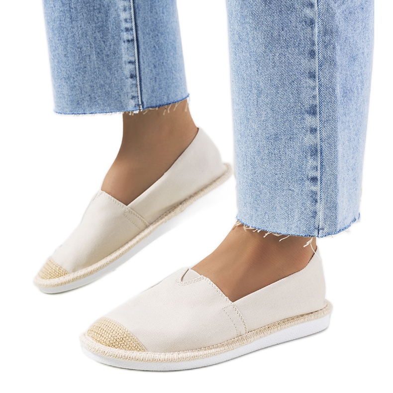 Dámské béžové espadrilky Tanner béžový