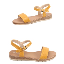 Dámské sandály Mervat Yellow žluť