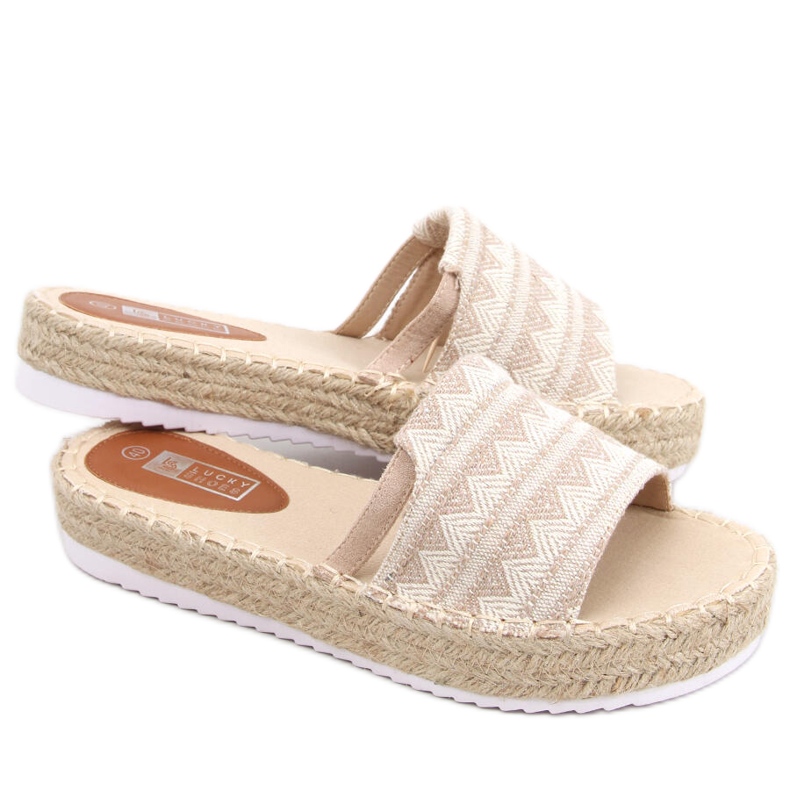 PA1 Dámské espadrilky Nour Beige béžový