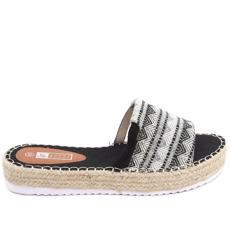 PA1 Dámské espadrilky Nour Black černá