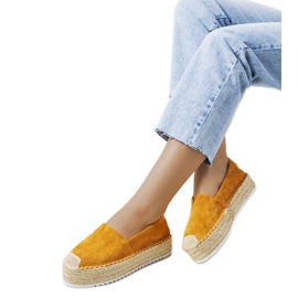 Hnědé espadrilky na platformě Dione hnědý Hnědé espadrilky na platformě Dione hnědý