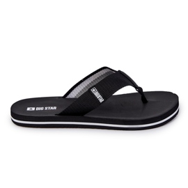Pánské žabky Big Star JJ174519 Black černý