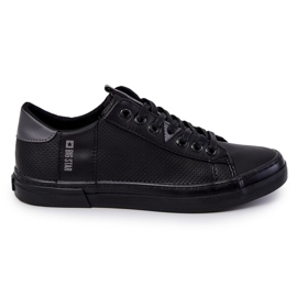 Pánské kožené tenisky Big Star JJ174227 Black černý