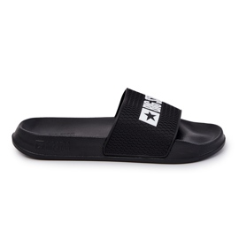 Big Star Pánské překlopení -Flips s velkou hvězdou JJ174505 Black Logo černý