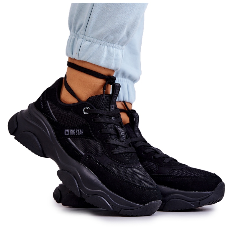 Dámské tenisky Sportovní obuv Big Star JJ274578 Černá