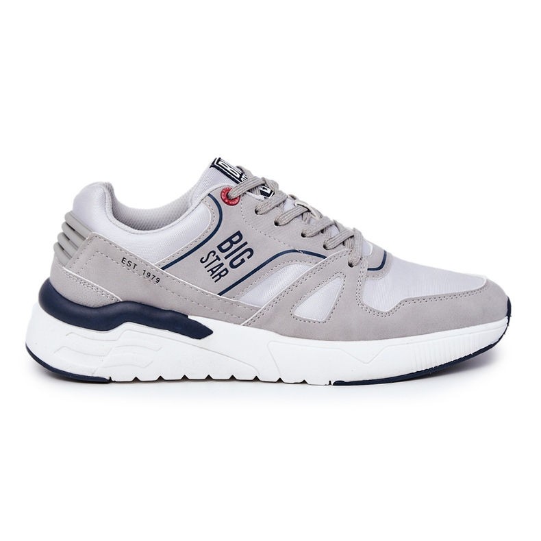 Pánské tenisky Big Star JJ174276 šedé šedá