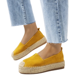 Dámské hořčičné espadrilky Rhianne žluť