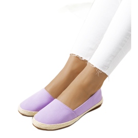 Fialové dámské espadrilky od Lyndsey fialová