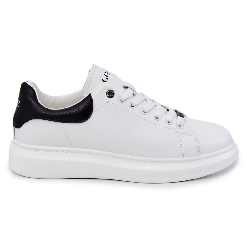 Pánská sportovní obuv GOE JJ1N4064 White bílý černá Pánská sportovní obuv GOE JJ1N4064 White bílý černá