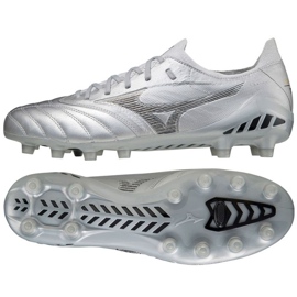 Kopačky Mizuno Morelia Neo Iii ß Elite Md M P1GA219103 šedá stříbro