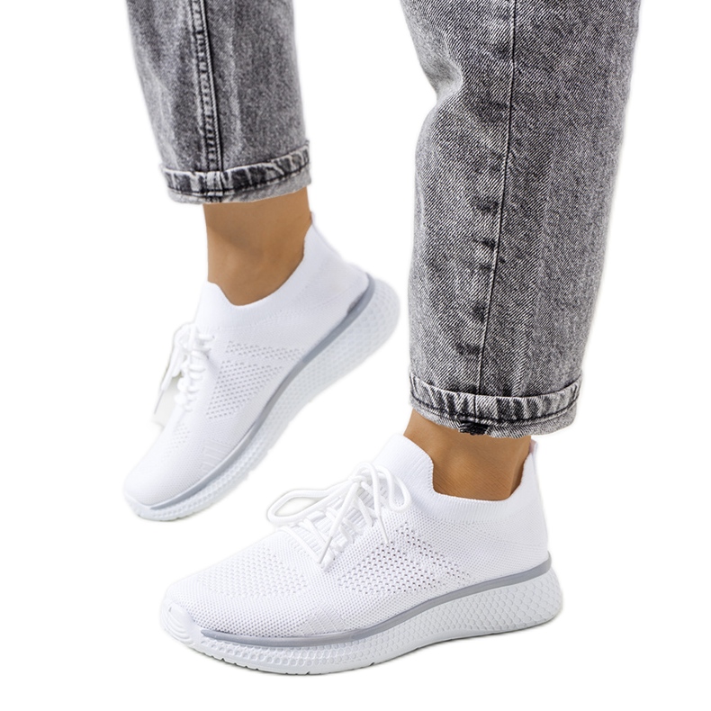 Bílé sportovní tenisky Michael bílý