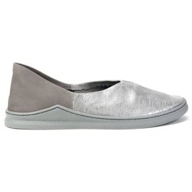 Boty Filippo 04078-13 / 00-0 Grey Silver plus Stripes vícebarevný stříbro