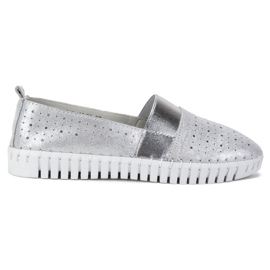 Boty Filippo DP742 / 19 Si Silver stříbro