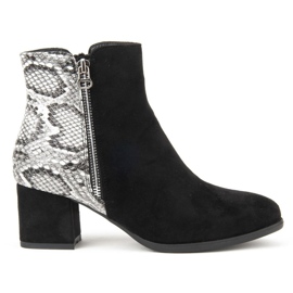 Holínky Filippo DBT977 / 19 Bk Gr Black Grey černý