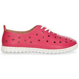 Kožené boty Filippo DP1225 / 20 Fh růžové růžový Kožené boty Filippo DP1225 / 20 Fh růžové růžový