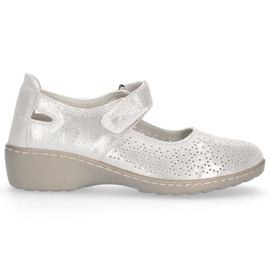 Boty Filippo DP1319 / 20 Si Silver stříbro šedá