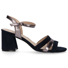 Námořnické modré sandály Filippo DS1284 / 20 Nv námořnická modrá