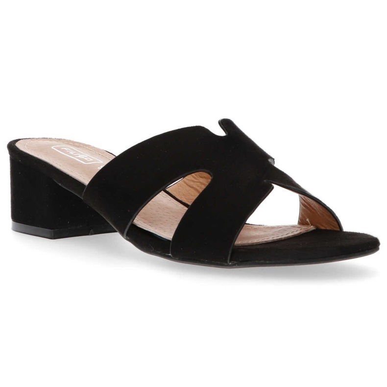 Filippo DK1358 / 20 Bk černé pantofle černá