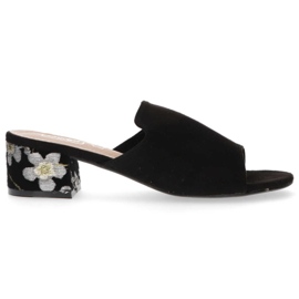 Filippo DK1359 / 20 Bk černé pantofle černý