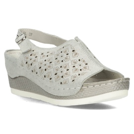 Sandály Filippo DS1393 / 20 Bl Modré modrý Sandály Filippo DS1393 / 20 Bl Modré modrý