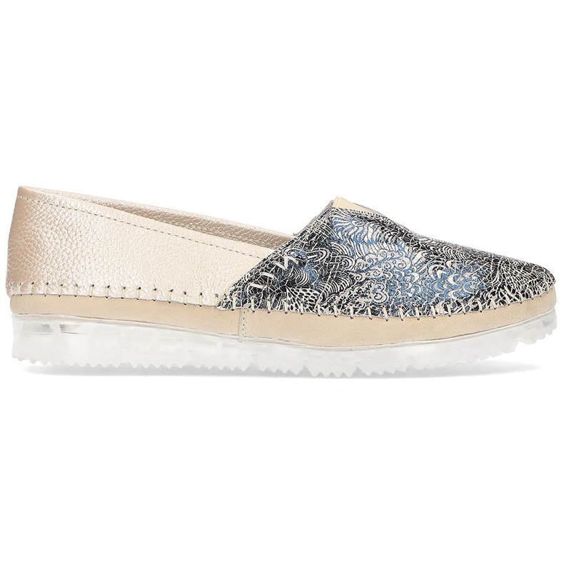 Kožené boty Filippo DP2147 / 21 Be beige béžový vícebarevný