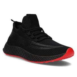 Černé pánské tenisky Filippo MTN2179 / 21 Bk Rd černá