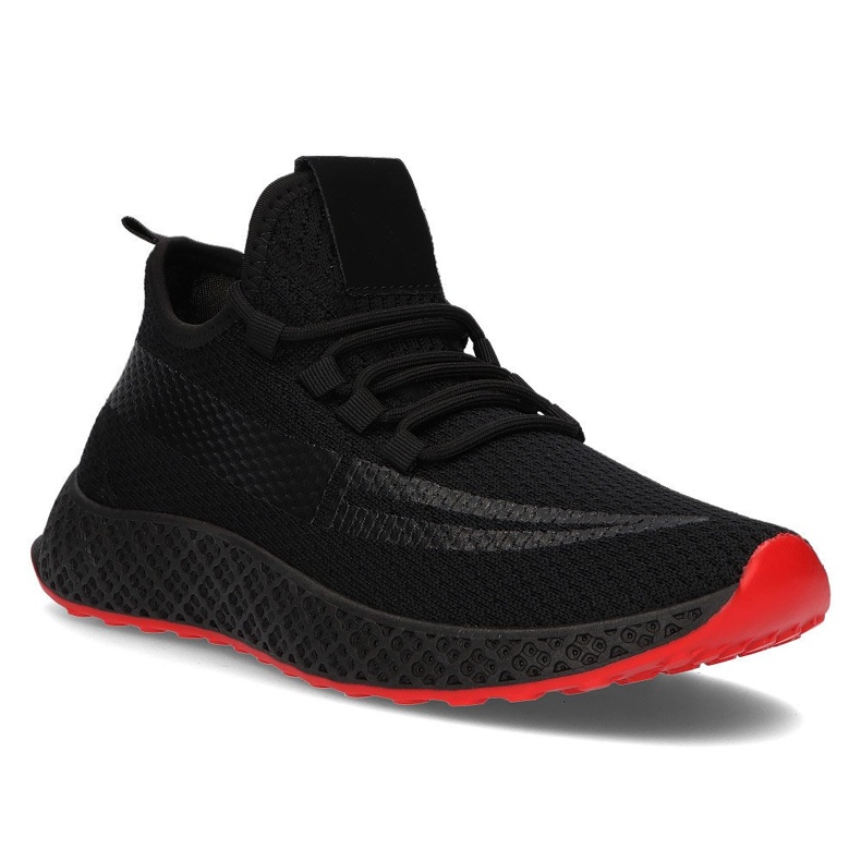 Černé pánské tenisky Filippo MTN2179 / 21 Bk Rd černá