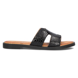 Pantofle Filippo DK2100 / 21 Bk černé černý