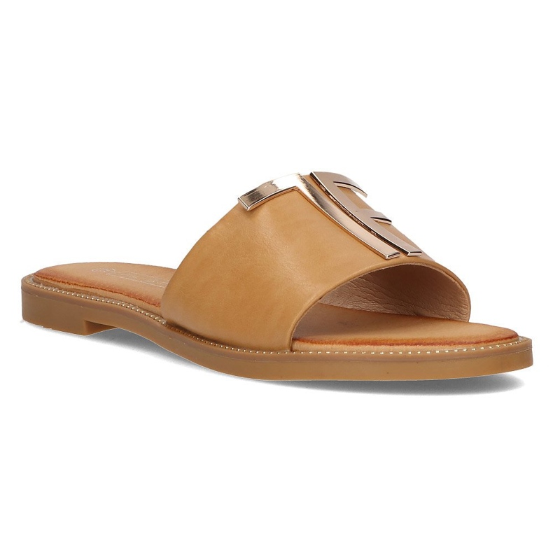 Filippo DK2103 / 21 Be béžové pantofle béžový