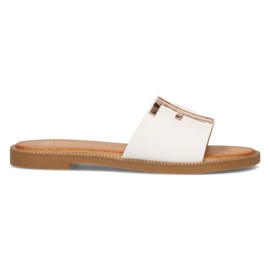 Filippo DK2103 / 21 Wh bílé pantofle bílý