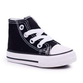 FRROCK Klasické dětské tenisky Filemon černý černý