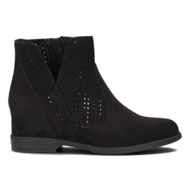 Černé boty Filippo DBT2070 / 21 Bk černá