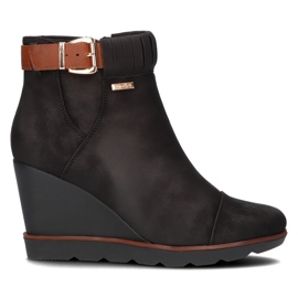 Černé boty Filippo DBT450 / 21 Bk černá