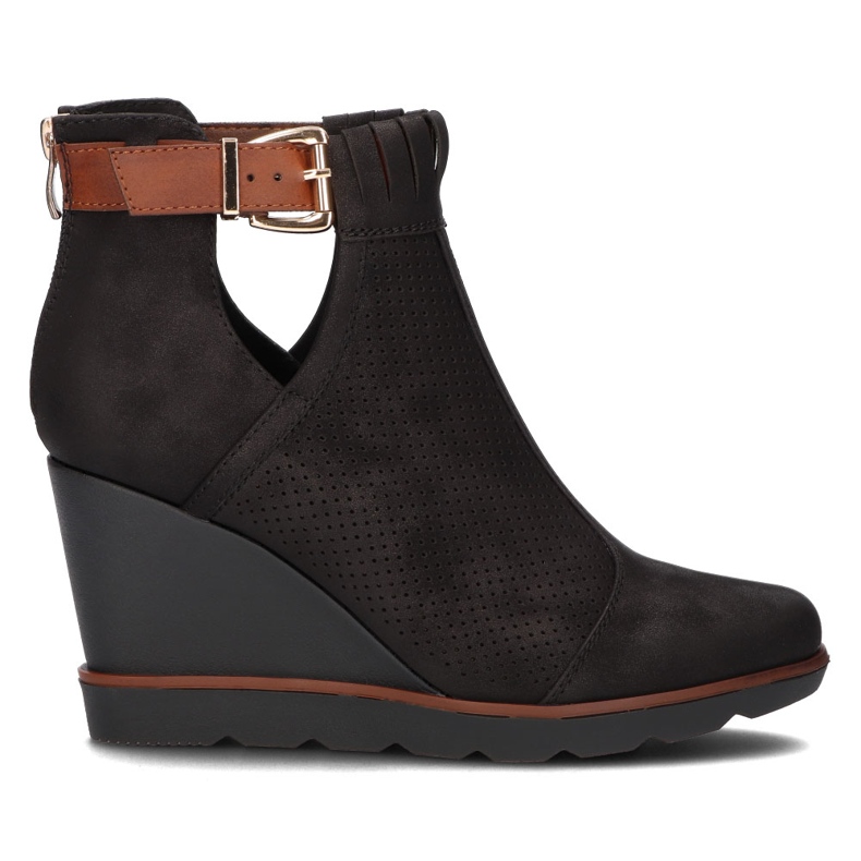 Černé boty Filippo DBT207 / 21 Bk černá Černé boty Filippo DBT207 / 21 Bk černá