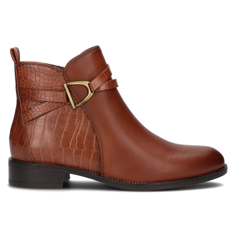 Hnědé boty Filippo DBT3066 / 21 Br hnědý