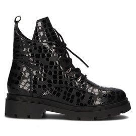 Černé boty Filippo DBT3071 / 21 Bk černý