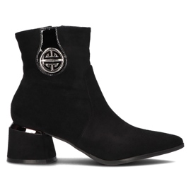 Černé boty Filippo DBT3129 / 21 Bk černá