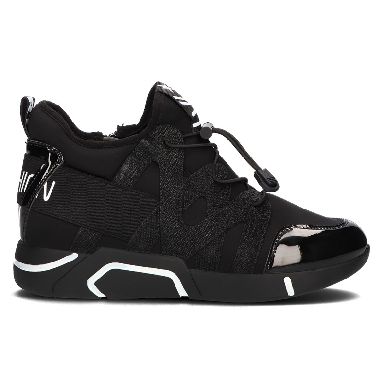 Černé tenisky Filippo HJ8592-30 černá