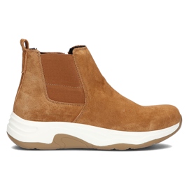 Hnědé boty Filippo DBT3212 / 21 Br hnědý