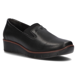Kožené boty Filippo DP3160 / 22 Bk černé černý